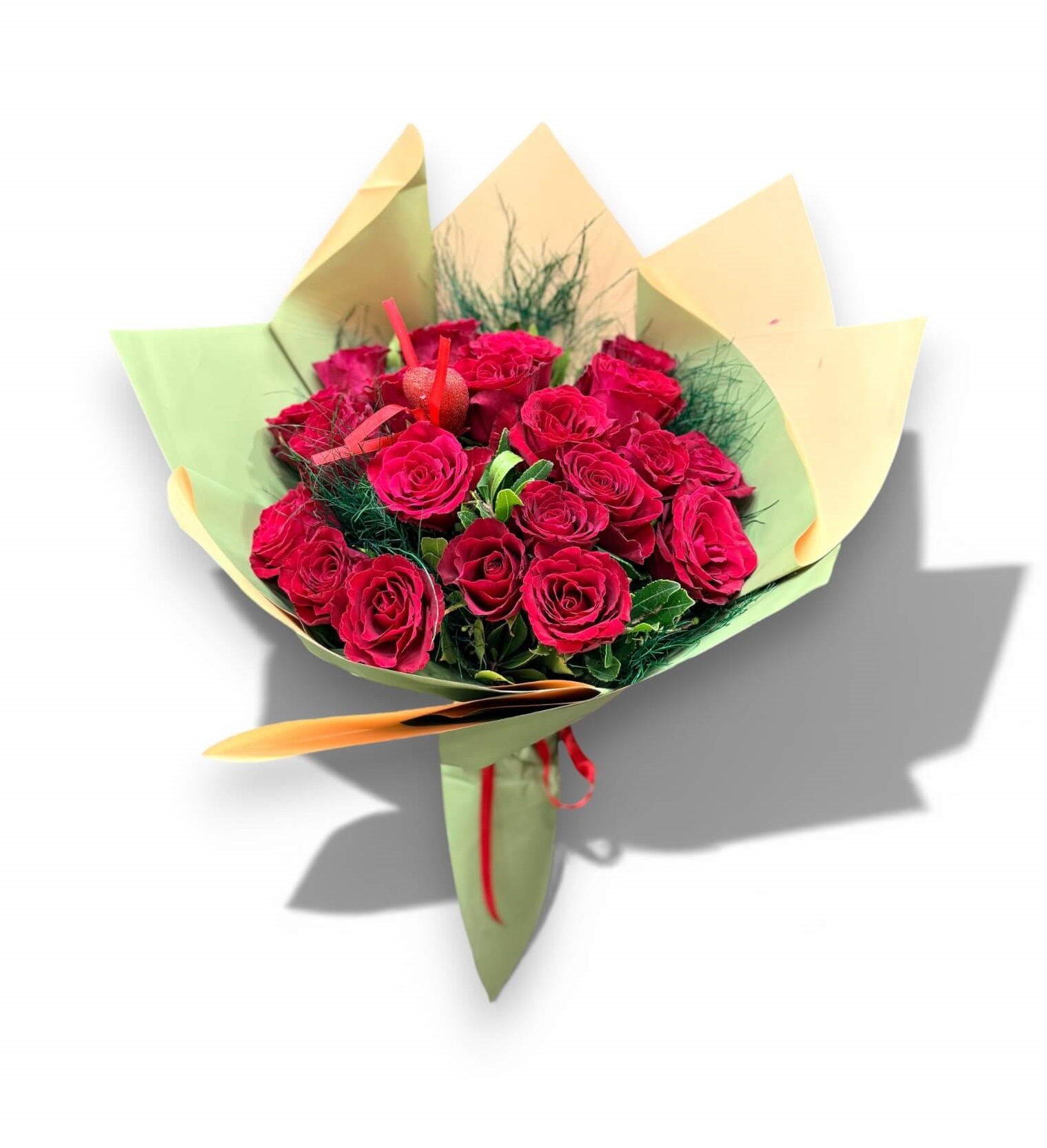 Premium 21 �thal K�rm�z� G�l Buketi